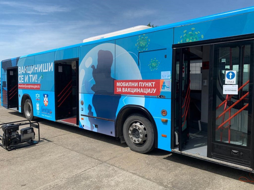 Autobus Za Vakcinaciju Danas Na Adi Ciganliji Gra Ani Mogu Da Se