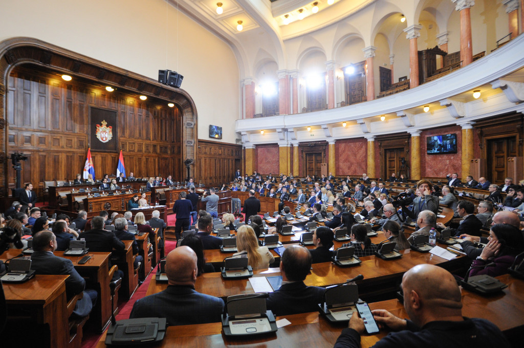 Skupština danas nastavlja raspravu o amandmanima