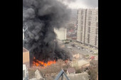 Eksplozija u zgradi ruske Federalne službe bezbednosti: Gusti dim kulja u južnom delu Rostova (VIDEO)
