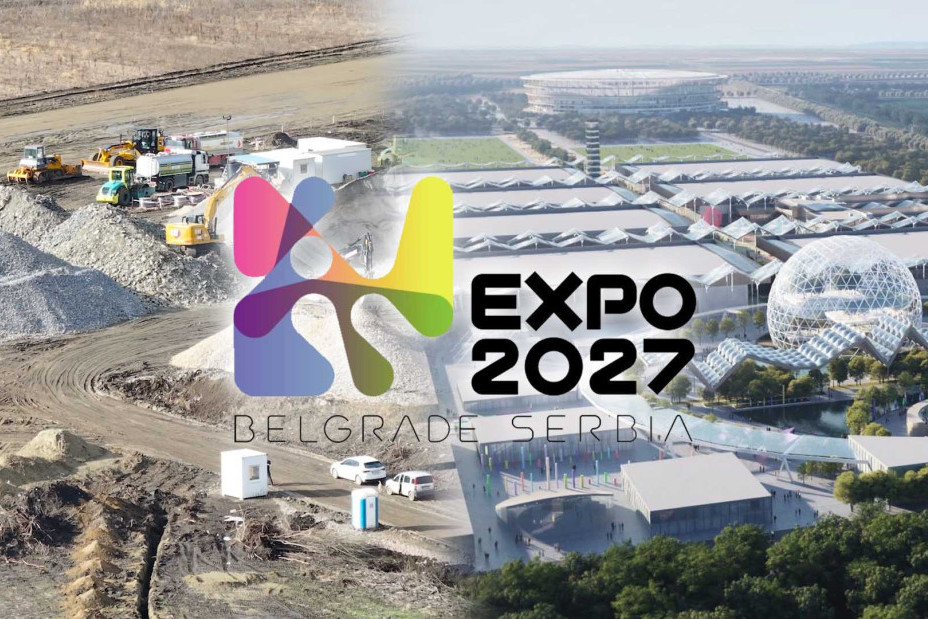 Krenuli radovi za EXPO 2027: U Surčinu niče prva izložbena hala