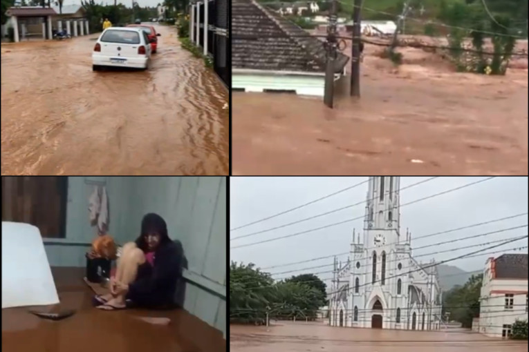 Kataklizma u Brazilu: Stravične poplave iselile hiljade ljudi iz domova, vlasti nisu optimistične - biće još gore (VIDEO)