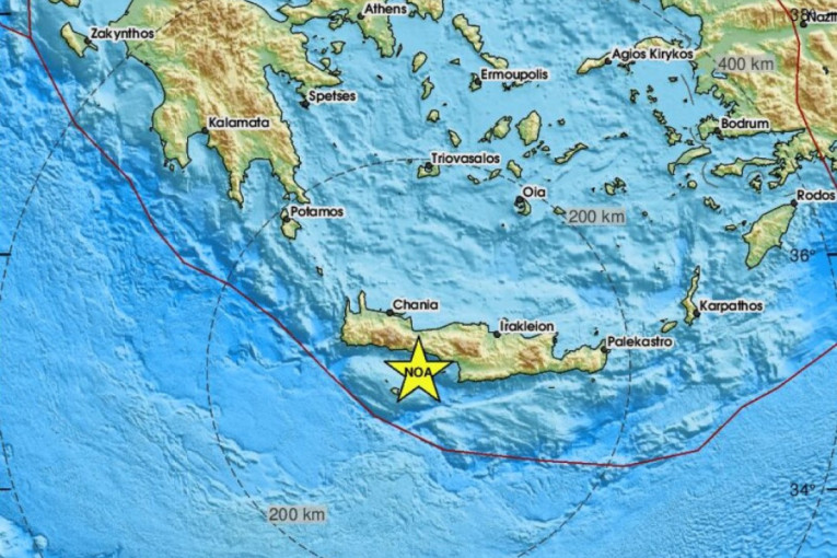 Snažan zemljotres u Grčkoj, treslo se popularno ostrvo