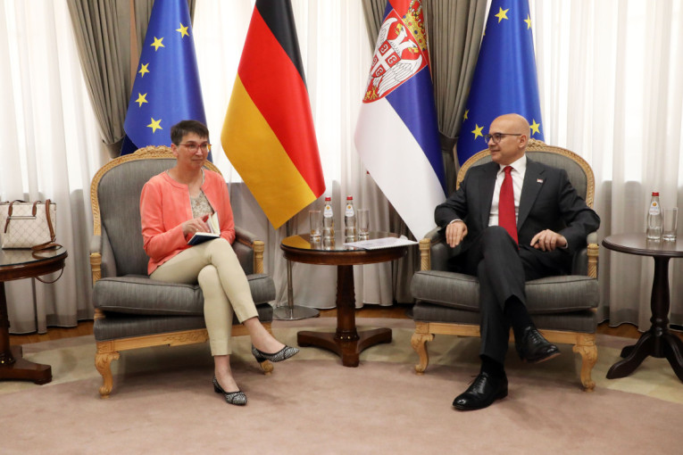 Vučević sa ambasadorkom Nemačke razgovarao o tri važne teme