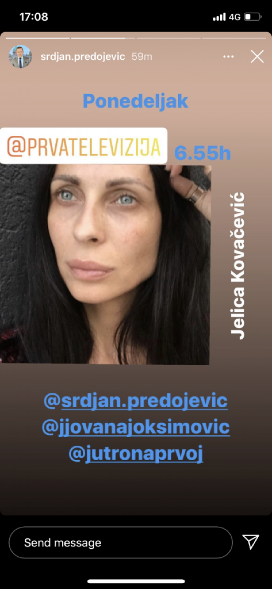 Printscreen/Instagram/Srdjan.predojevic