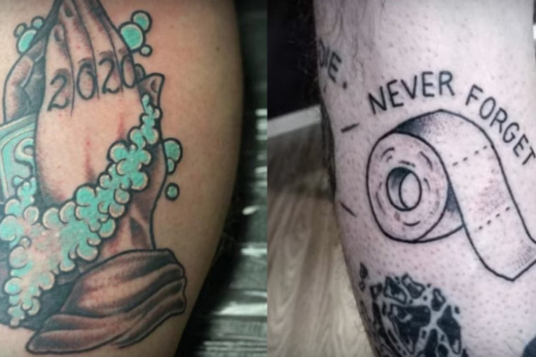Nova normalnost ili bizar? Pomama za tetovažama inspirisanim koronavirusom