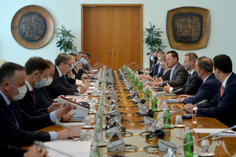 Završen sastanak srpskog vrha sa američkim predstavnicima: Odškrinuli smo vrata starog prijateljstva