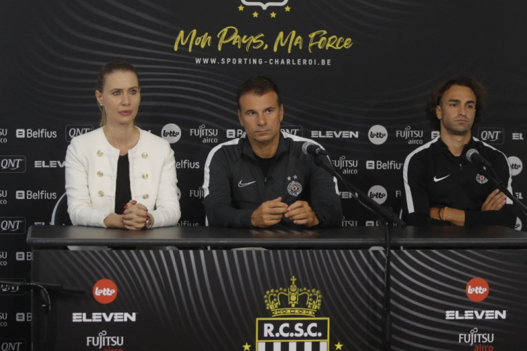 Stanojević: Poštujemo Šarloa, ali Partizan je fudbalska gromada i želimo pobedu