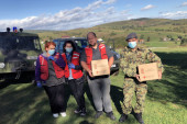 Humanitarne akcije Vojske Srbije: Medicinskim sredstvima opremili nekoliko srpskih sela