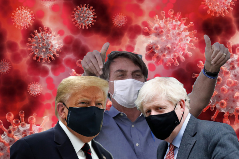 Svetski lideri na udaru koronavirusa: Džonson, Bolsonaro, a sada i Tramp