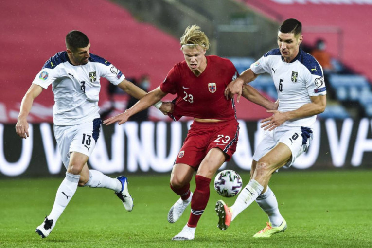 KRAJ: Norveška-Srbija 1:2 (produžeci)