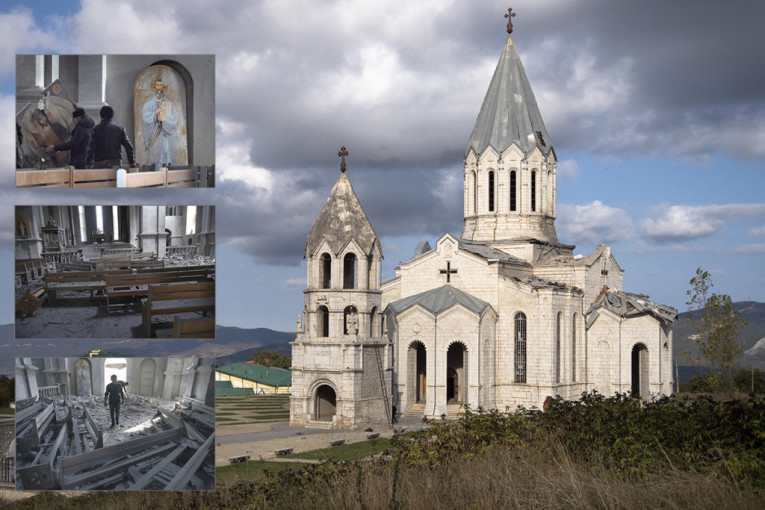 Uništen simbol identiteta Jermena iz Nagorno-Karabaha: Pravoslavna svetinja ponovo na udaru (FOTO)