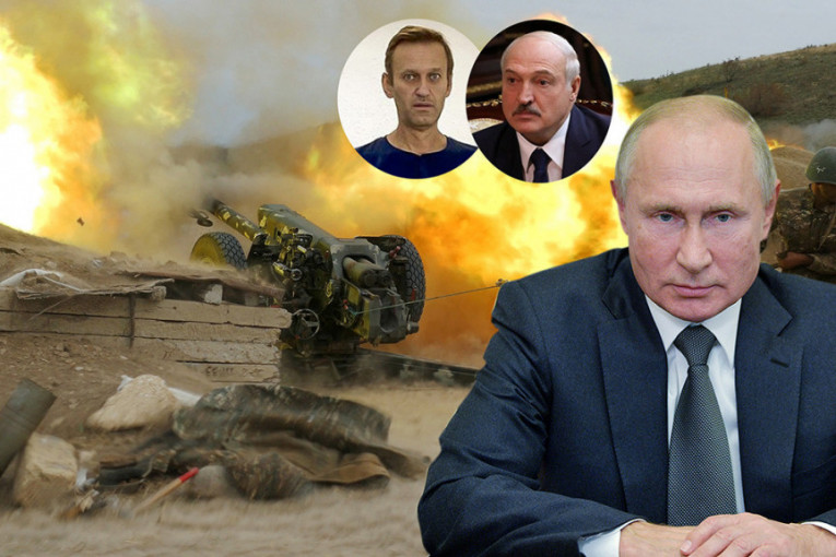 Analiza 24sedam: Da li su Nagorno-Karabah, Lukašenko i Navaljni oružje Zapada u borbi protiv Rusije