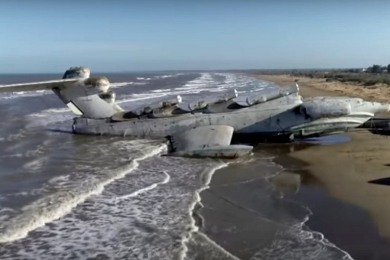 Dronom uhvaćeno rusko pomorsko čudo: I leti i plovi, a dostiže brizinu do 550 km/č (VIDEO)