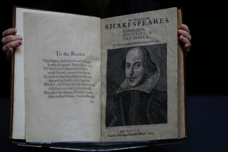 Zbirka Šekspirovih drama prodata za 9,97 miliona dolara