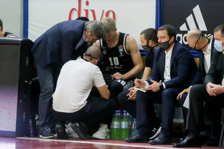 Doktor košarkaša Partizana otkrio kolika pauza čeka Jaramaza i Mozlija