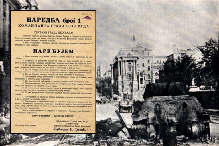 Proglas komandanta koji odjekuje i 76 godina kasnije: Građani Beograda, naređujem... (FOTO)