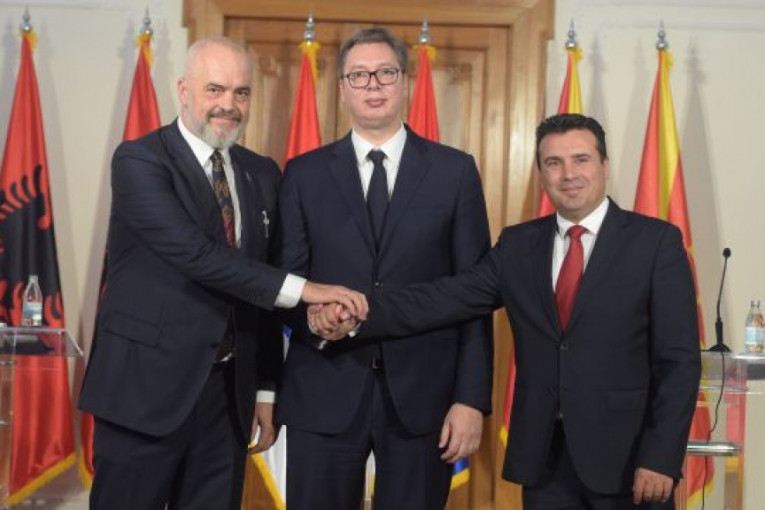 Vučić, Rama i Zaev 30. oktobra pozivaju Prištinu u "mini Šengen"