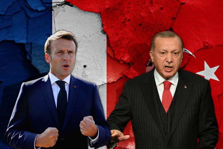 Rat karikaturama: Makron kao đavo, a Erdogan u provokativnom izdanju (FOTO, VIDEO)