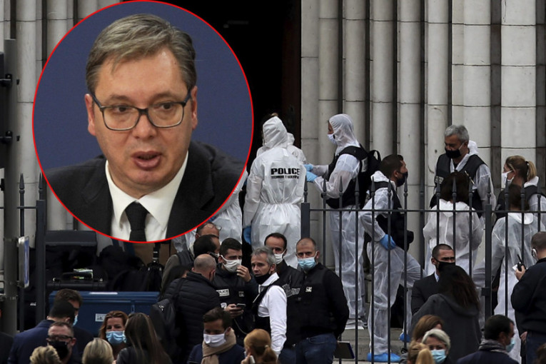Predsednik Vučić uputio poruku posle napada u Francuskoj: Terorizam nikada neće pobediti