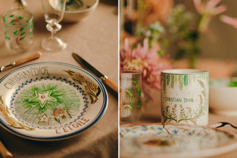 Cvetni tanjiri: „Dior“ predstavio set za ručavanje inspirisan Italijom