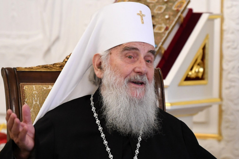 SPC: Zdravstveno stanje patrijarha Irineja je stabilno