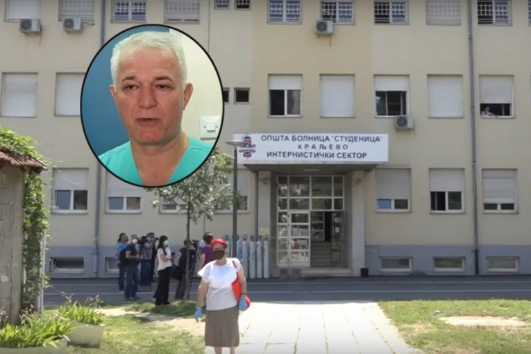 Alarmantno u Kraljevu: "Od jutros smo kovid bolnica, bilo je više pacijenata nego što smo imali kreveta"