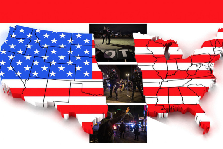 24sedam istražuje: Podeljena Amerika klizi u sukob, a da li će bitka za Belu kuću konačno dobiti epilog