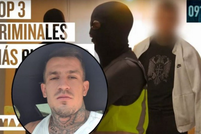 MMA borac među TOP 3 mafijaša u Španiji: Dosad neviđeni snimci hapšenja sina fudbalera Gorana Milojevića