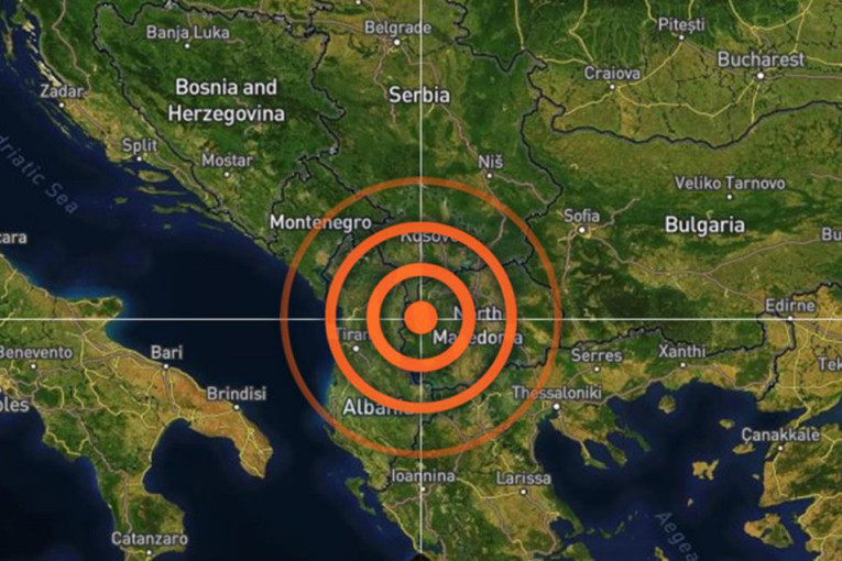 Zemljotres jačine 5,2 stepena po Rihteru pogodio Severnu Makedoniju (VIDEO)