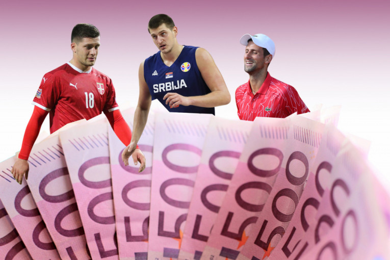 Saznali smo koliko zarađuju srpski sportisti