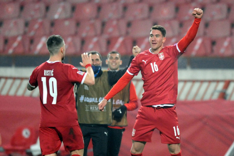 Vlahović se zahvalio Tumbi što mu je dao šansu da zaigra