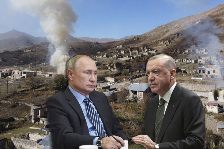 Putin, Erdogan i Nagorno-Karabah: Kakva će biti uloga Turske u Azerbejdžanu