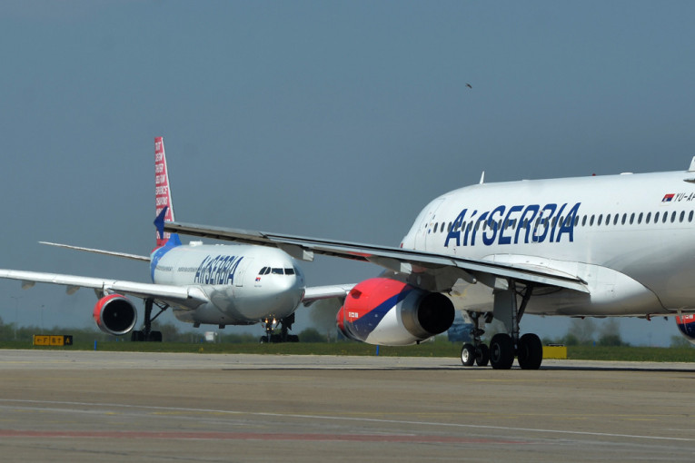 "Er Srbija" u januaru prevezla 53,2 odsto putnika na aerodromu u Beogradu