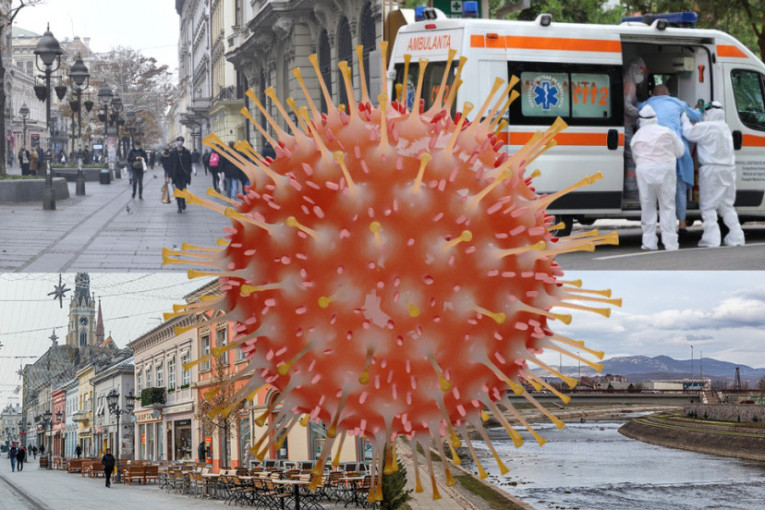 Koronavirus po gradovima: I dalje najviše zaraženih u Beogradu, slede ga još nekoliko gradova