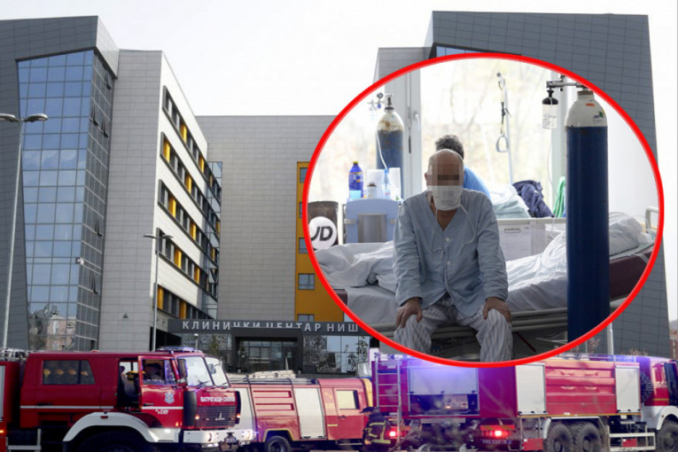 Drama u Kliničkom centru Niš: Eksplodirala boca s kiseonikom u kovid bolnici, troje povređeno (FOTO)