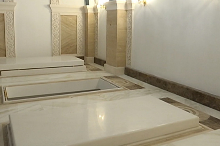 Kako izgleda kripta u kojoj će biti sahranjen patrijarh Irinej (VIDEO)