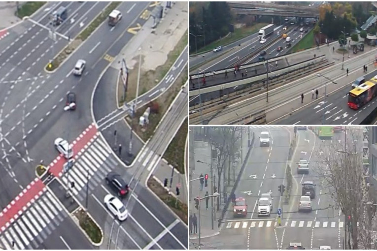 Beogradsko jutro na ulicama: Uobičajeni "čepovi" na Pančevcu i Gazeli, ostale saobraćajnice prohodne (FOTO)