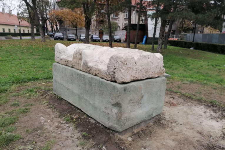 Eksponat Muzeja grada Beograda zasijao novim sjajem: Restauriran sarkofag u Zemunskom parku