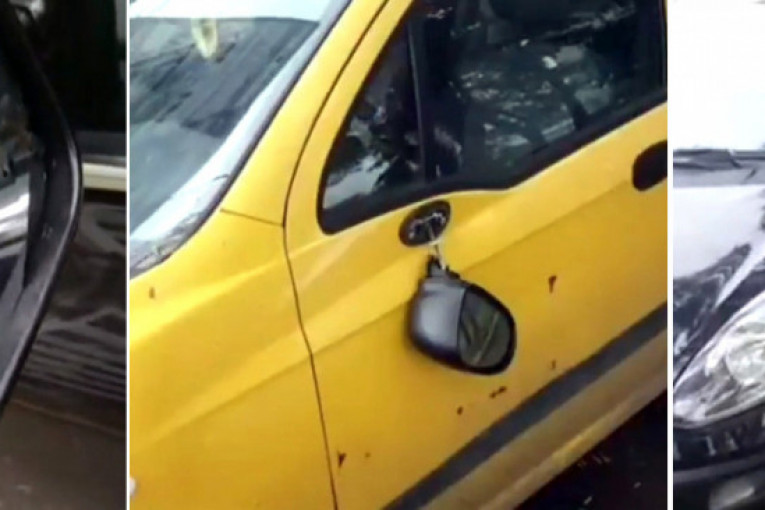 Beograđanin objavio snimak vandalskog čina: Neko je i rukama i nogama lomio retrovizore automobila na ulici