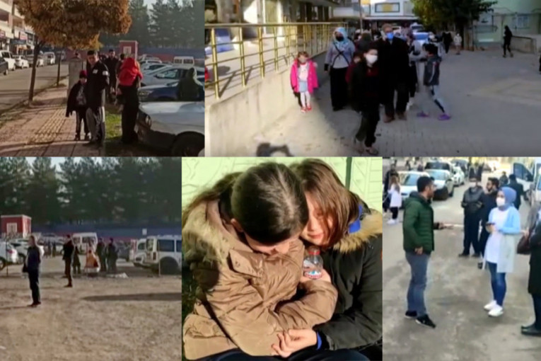 Jak zemljotres probudio Tursku! (VIDEO)