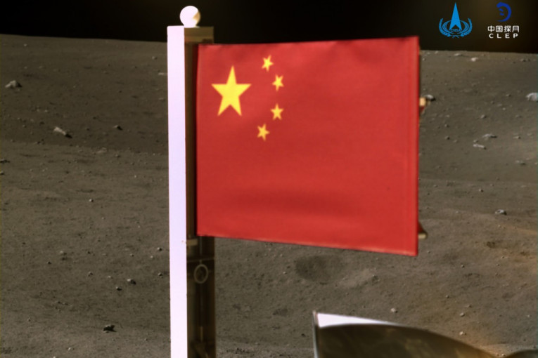 Kina postala druga zemlja koja je svoju zastavu istakla na Mesecu