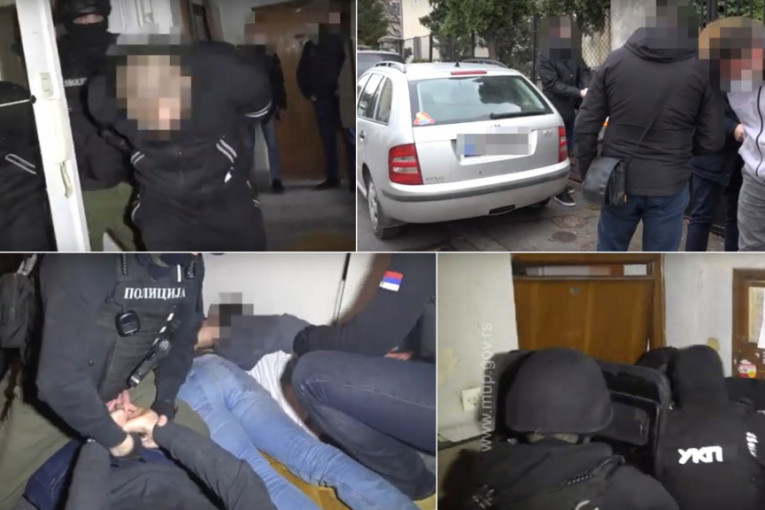 Brzopotezna akcija policije: Izboli muškarca u okolini Aranđelovca, pa se krili u stanu u Beogradu(VIDEO)