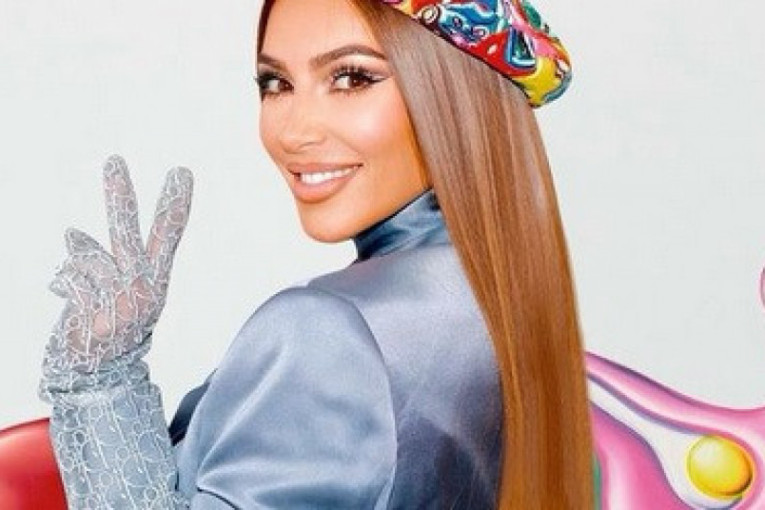 Zabavnu „Diorovu“ mušku kolekciju jesen-zima 2021/22. prva je isprobala Kim Kardašijan