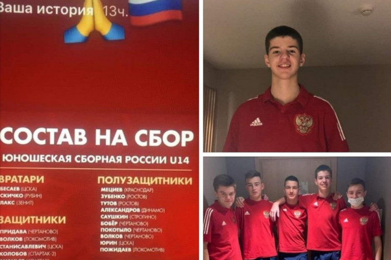 Mladi srpski fudbaler pozvan u reprezentaciju Rusije