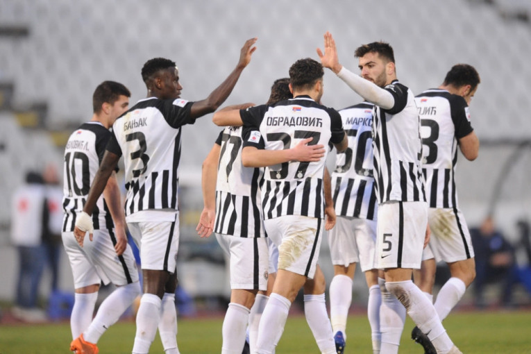 Dve prečke, četiri gola: Ovako je Partizan završio jesen (video)