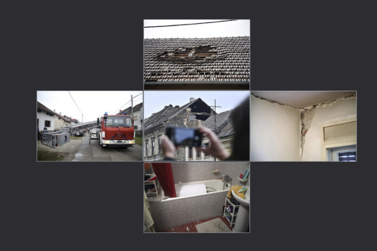 Pogledajte snimke zemljotresa u Hrvatskoj! Svi pobegli iz kuća, treslo se i u Srbiji (FOTO/VIDEO)