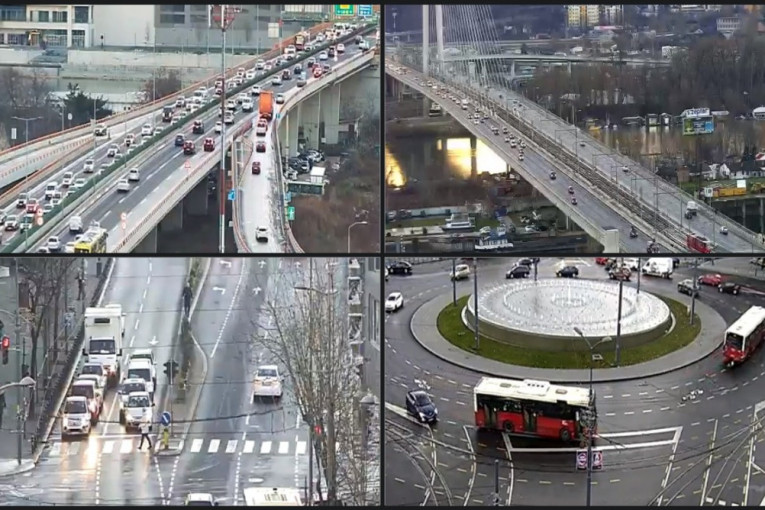 Gužve, jutarnji špic? To ovog utorka ne postoji u Beogradu (FOTO)