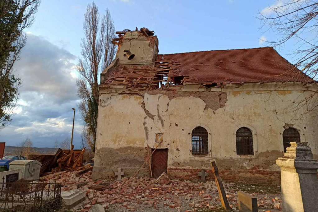 Srušena i srpska crkva: U zemljotresu značajno oštećene svetinje SPC (FOTO)