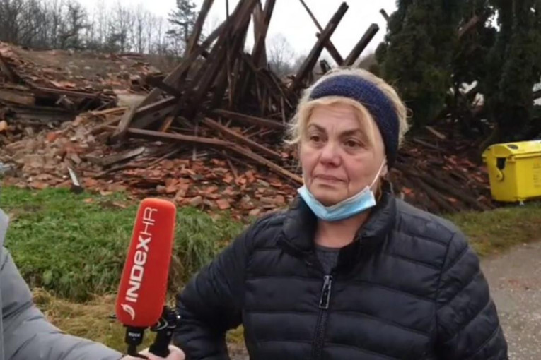 "Ljudi su za dve sekunde ostali bez svega": Zamenica gradonačelnika Gline se rasplakala pred kamerama (VIDEO)