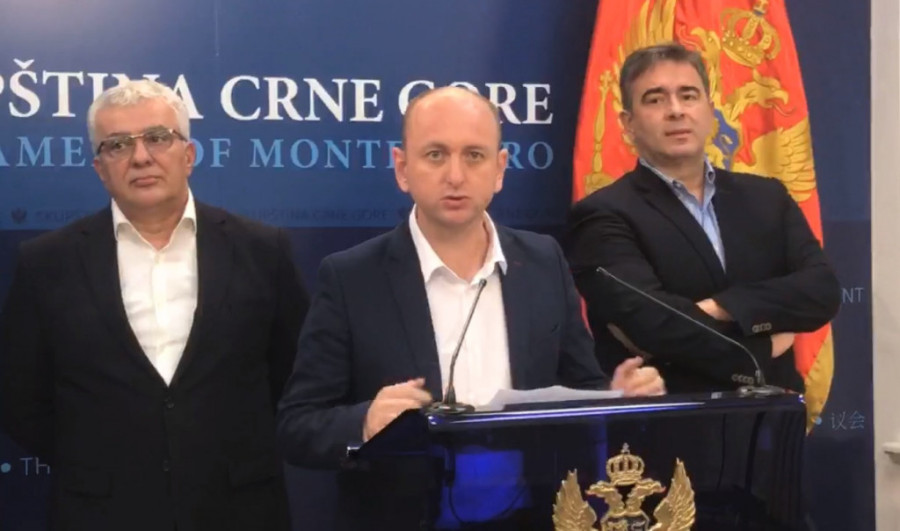 "Odričemo se mesta premijera": Demokratski front izdao saopštenje, ponuđena Platforma kolegama iz većine